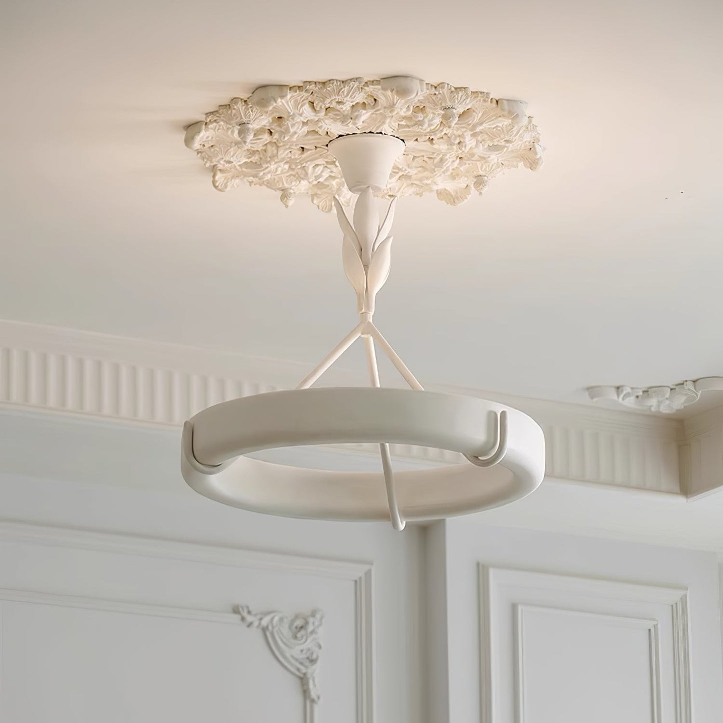 Tinsley Plaster Chandelier - YIOSI