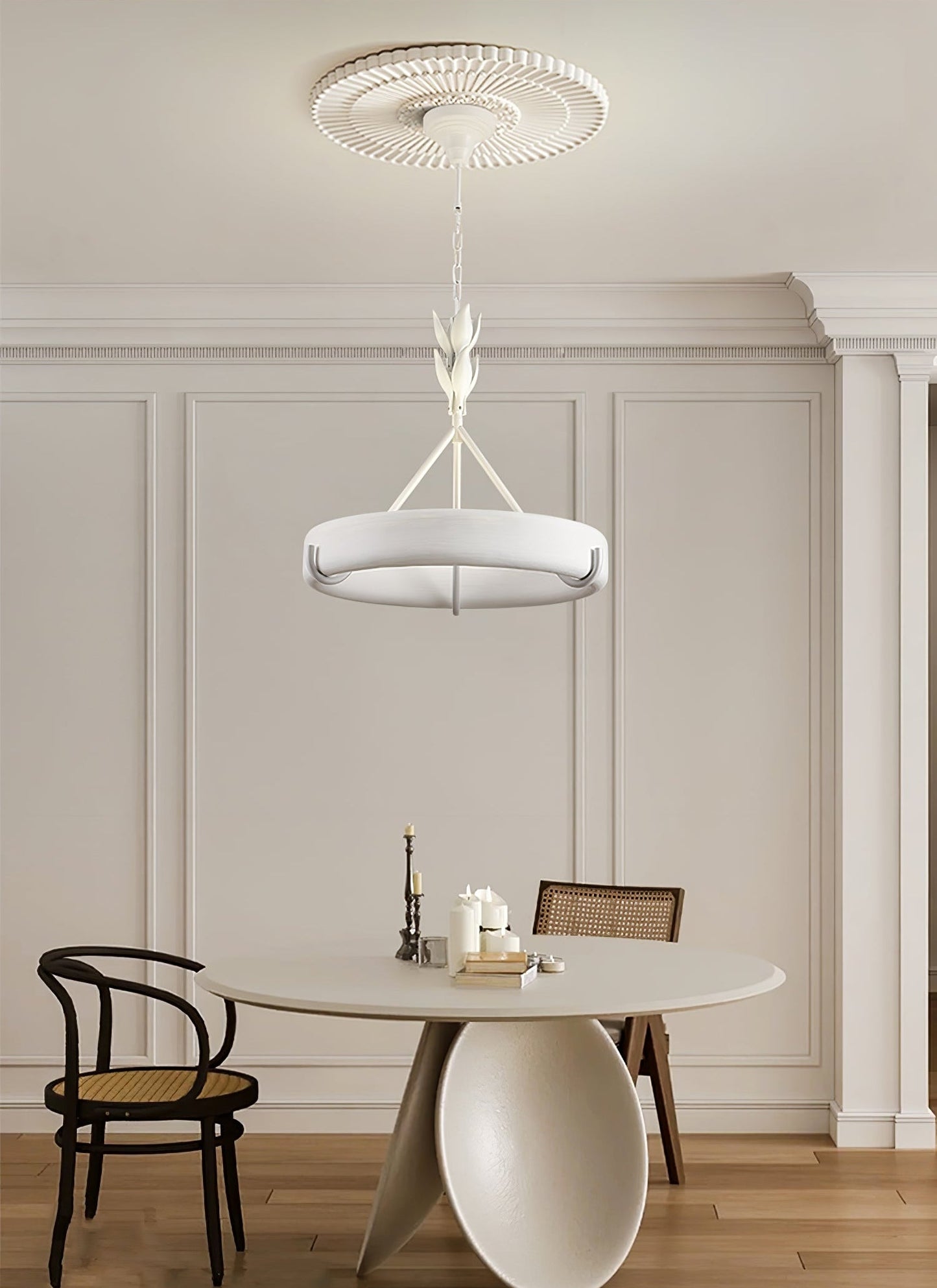 Tinsley Plaster Chandelier - YIOSI