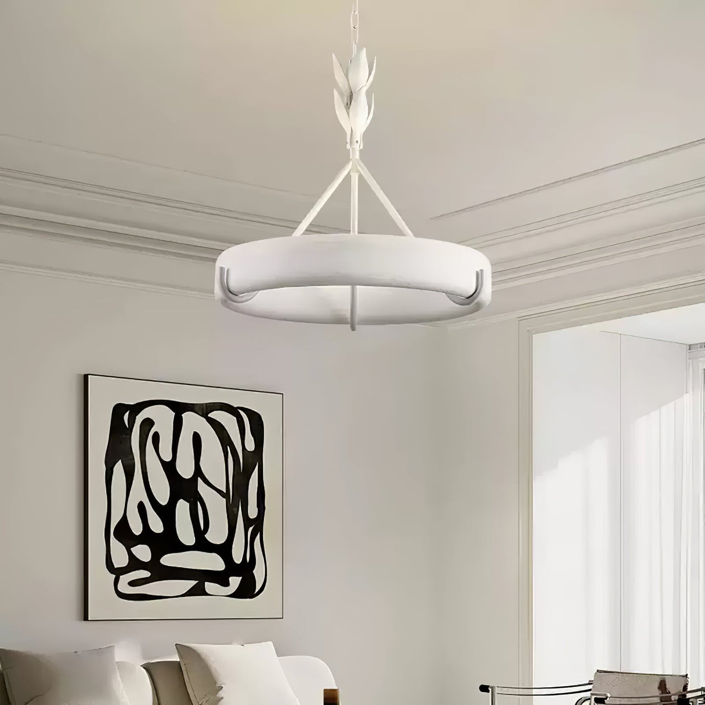 Tinsley Plaster Chandelier - YIOSI