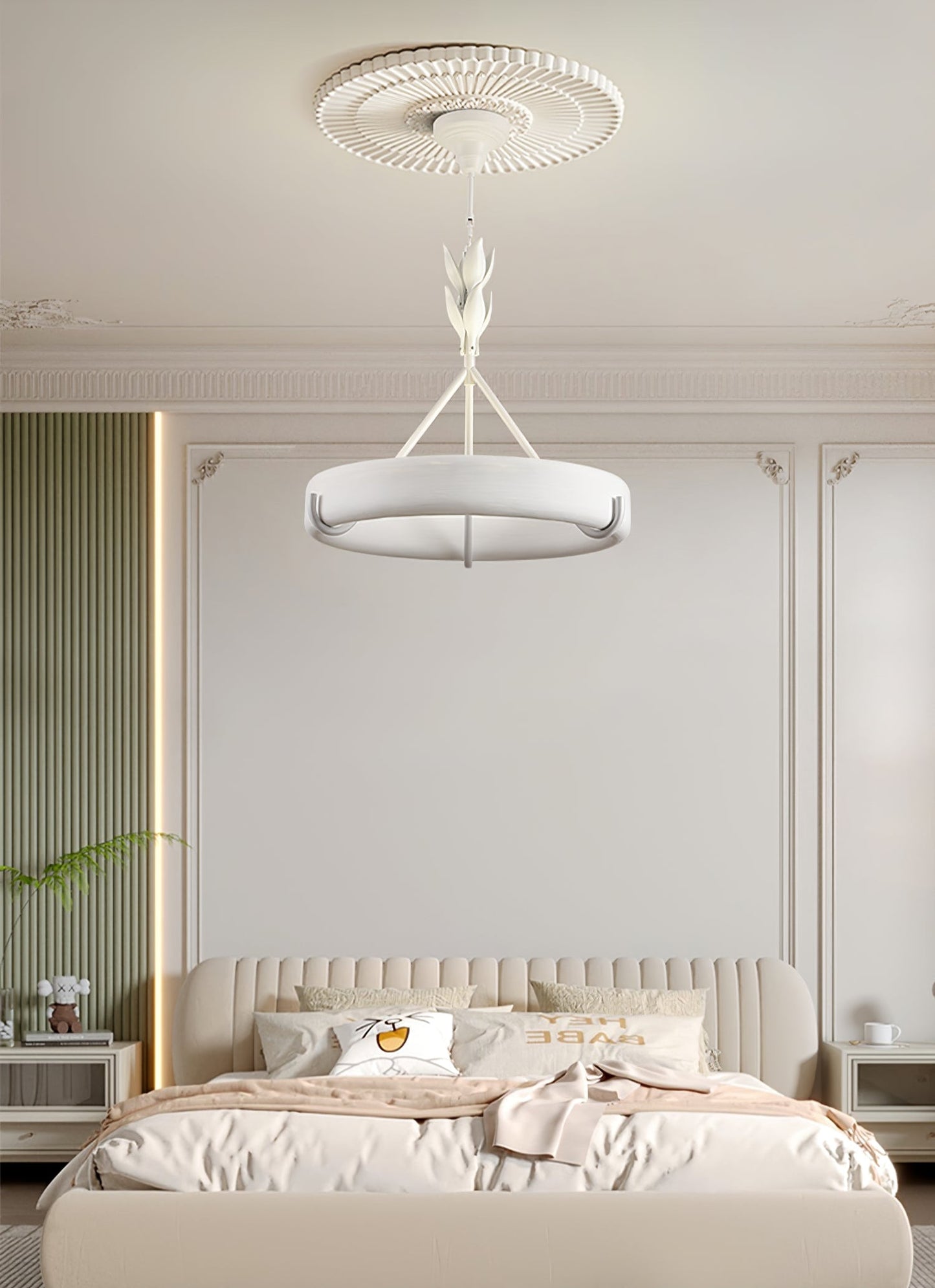 Tinsley Plaster Chandelier - YIOSI