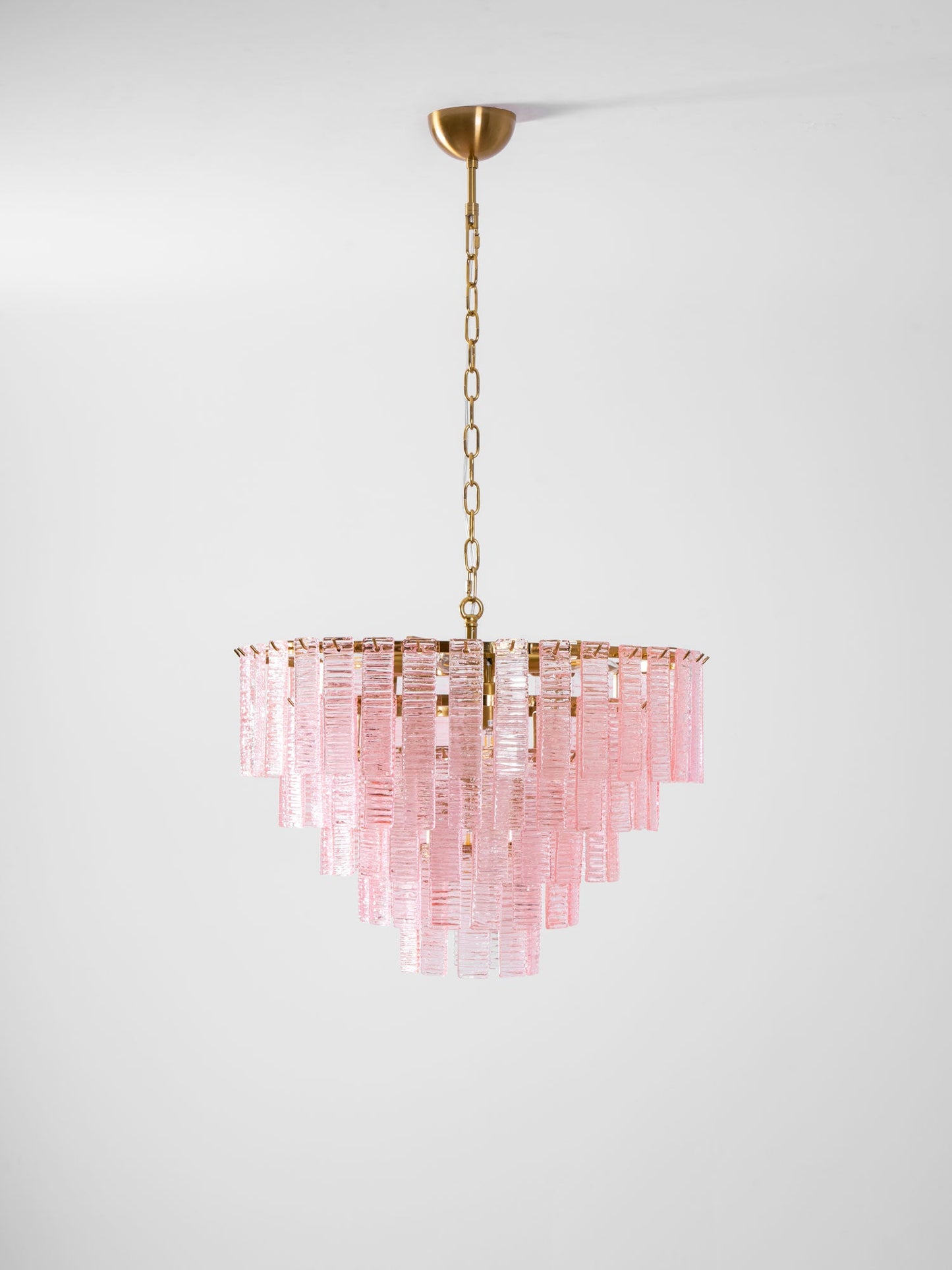 Opalora Pink Murano Chandelier - YIOSI
