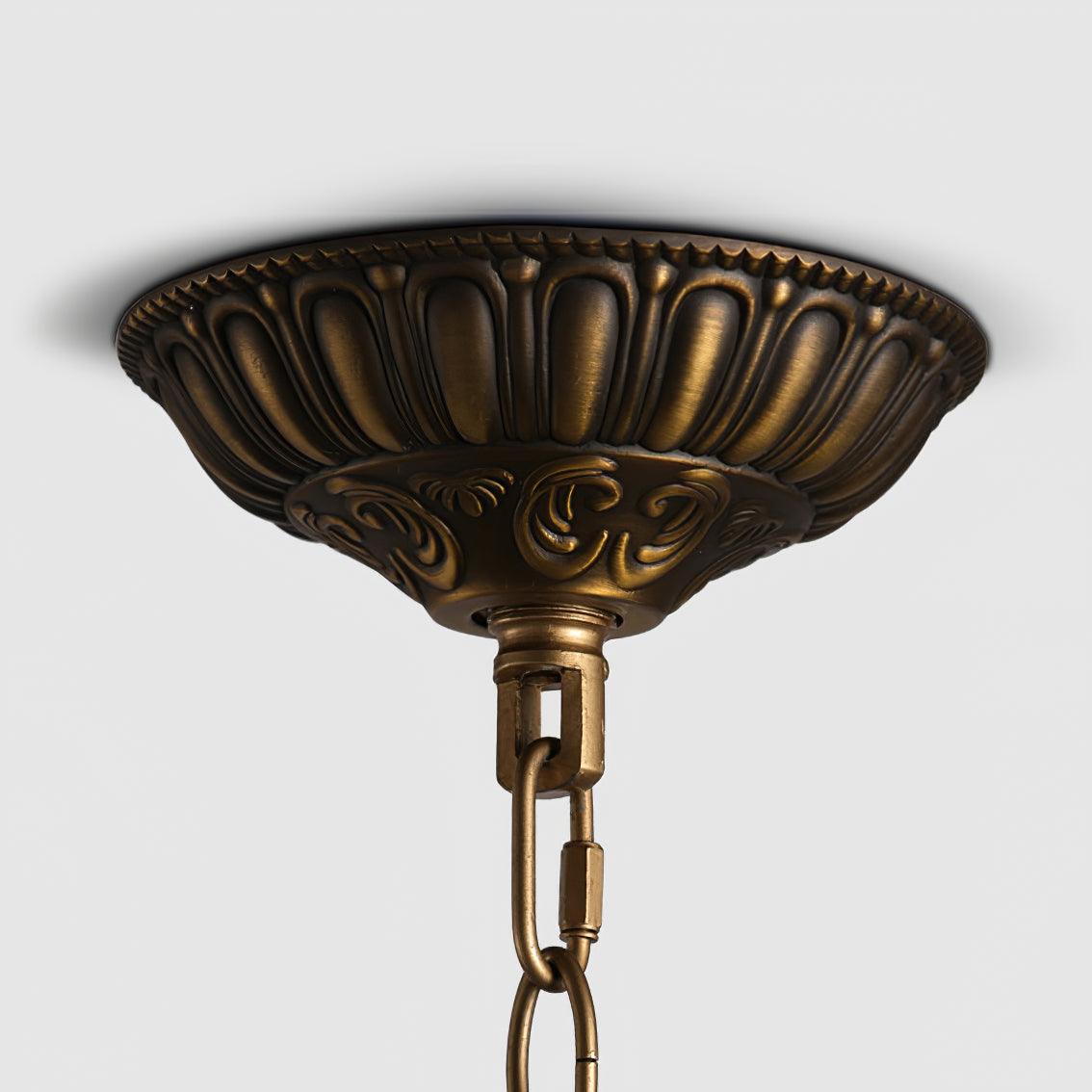 Traditional Gold Globe Chandelier - YIOSI