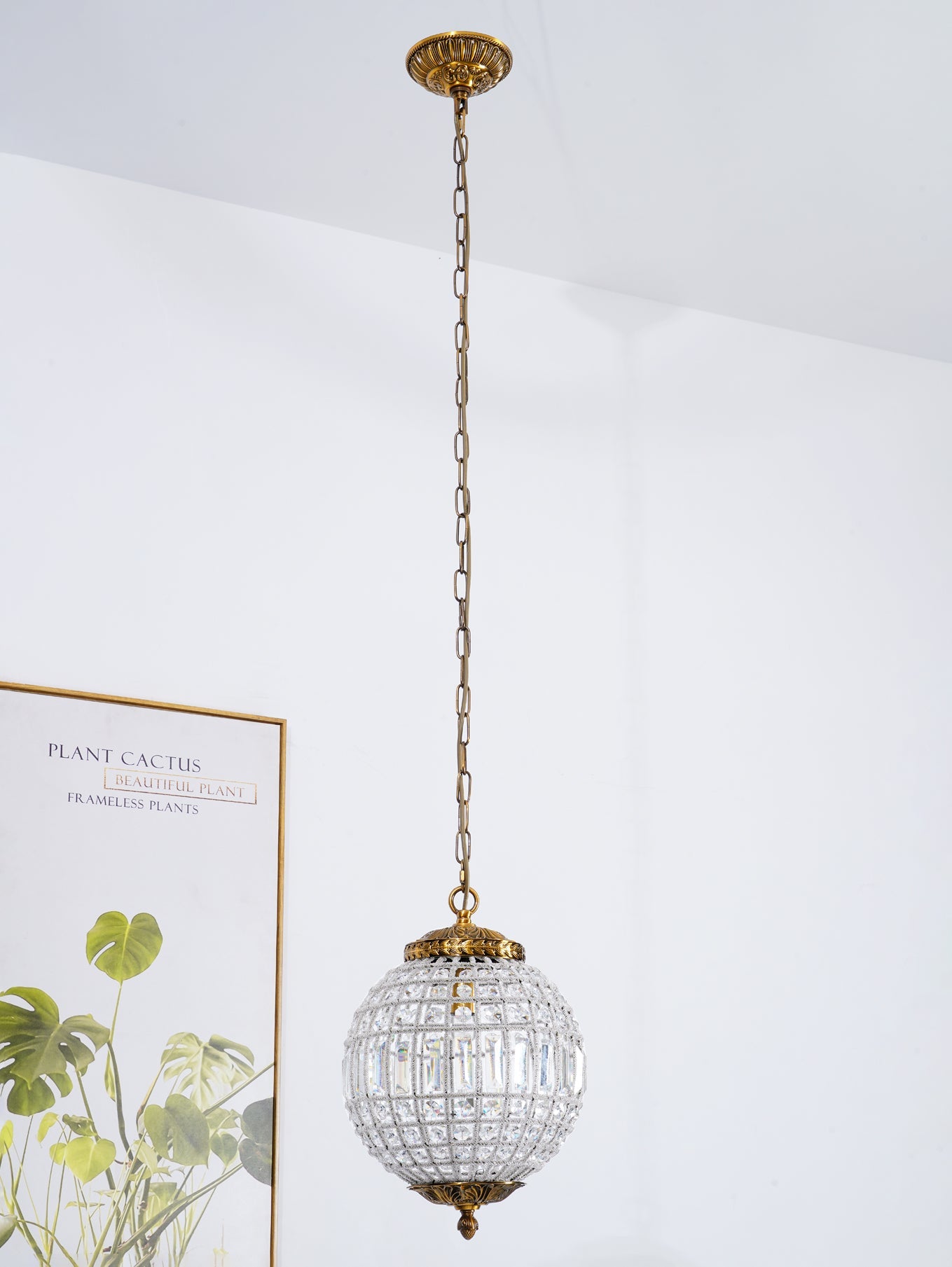 Traditional Gold Globe Chandelier - YIOSI