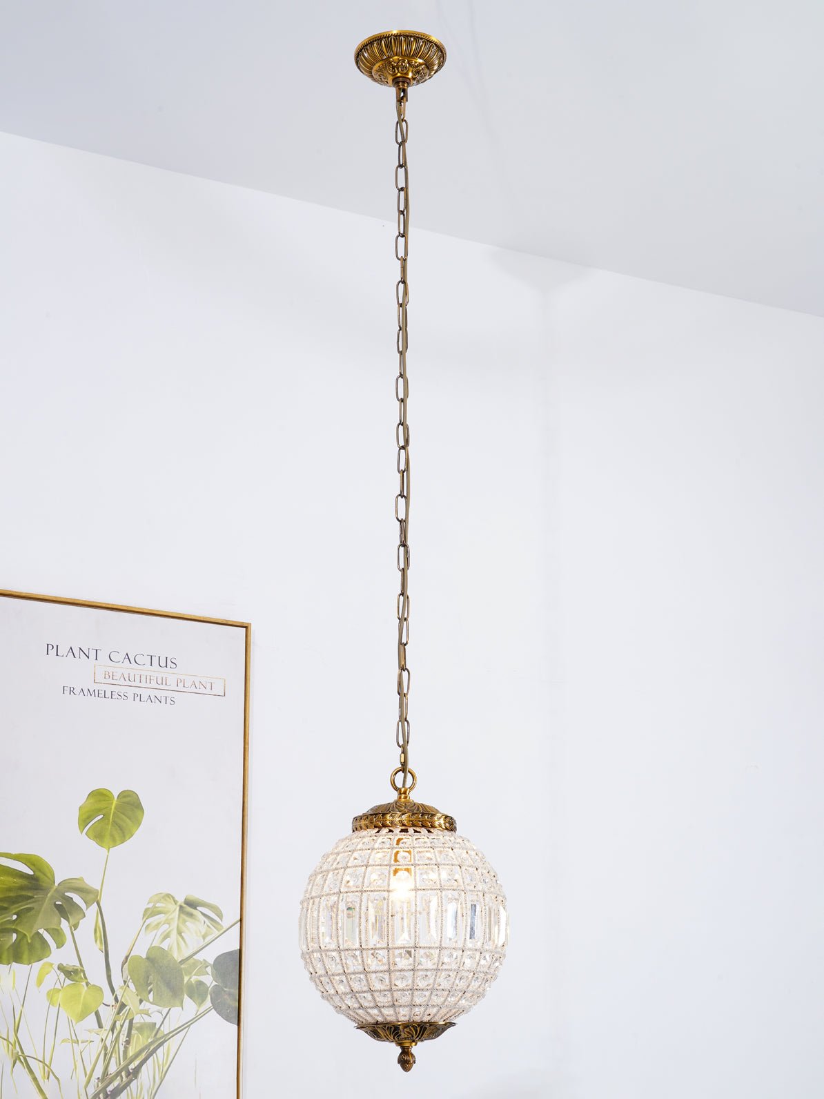 Traditional Gold Globe Chandelier - YIOSI