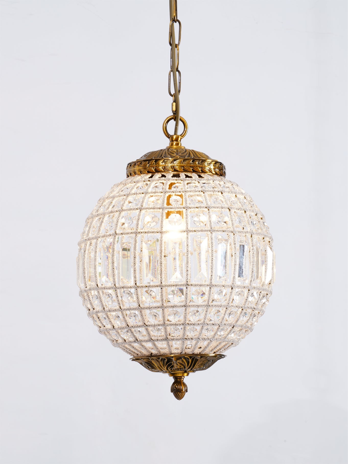 Traditional Gold Globe Chandelier - YIOSI