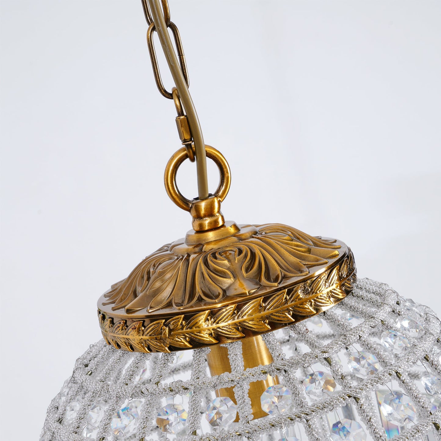 Traditional Gold Globe Chandelier - YIOSI