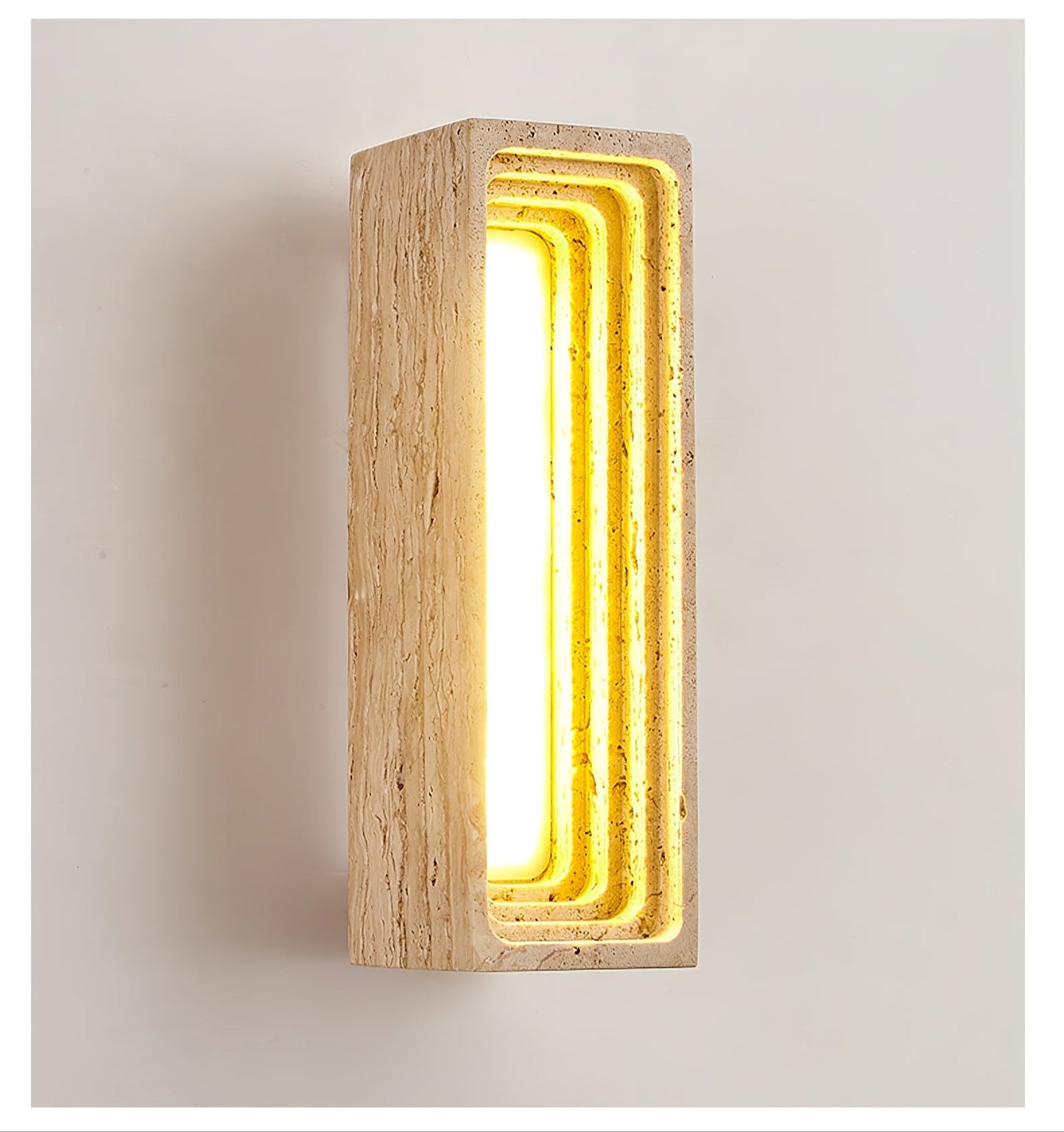 Canyon Travertine Wall Sconce - YIOSI