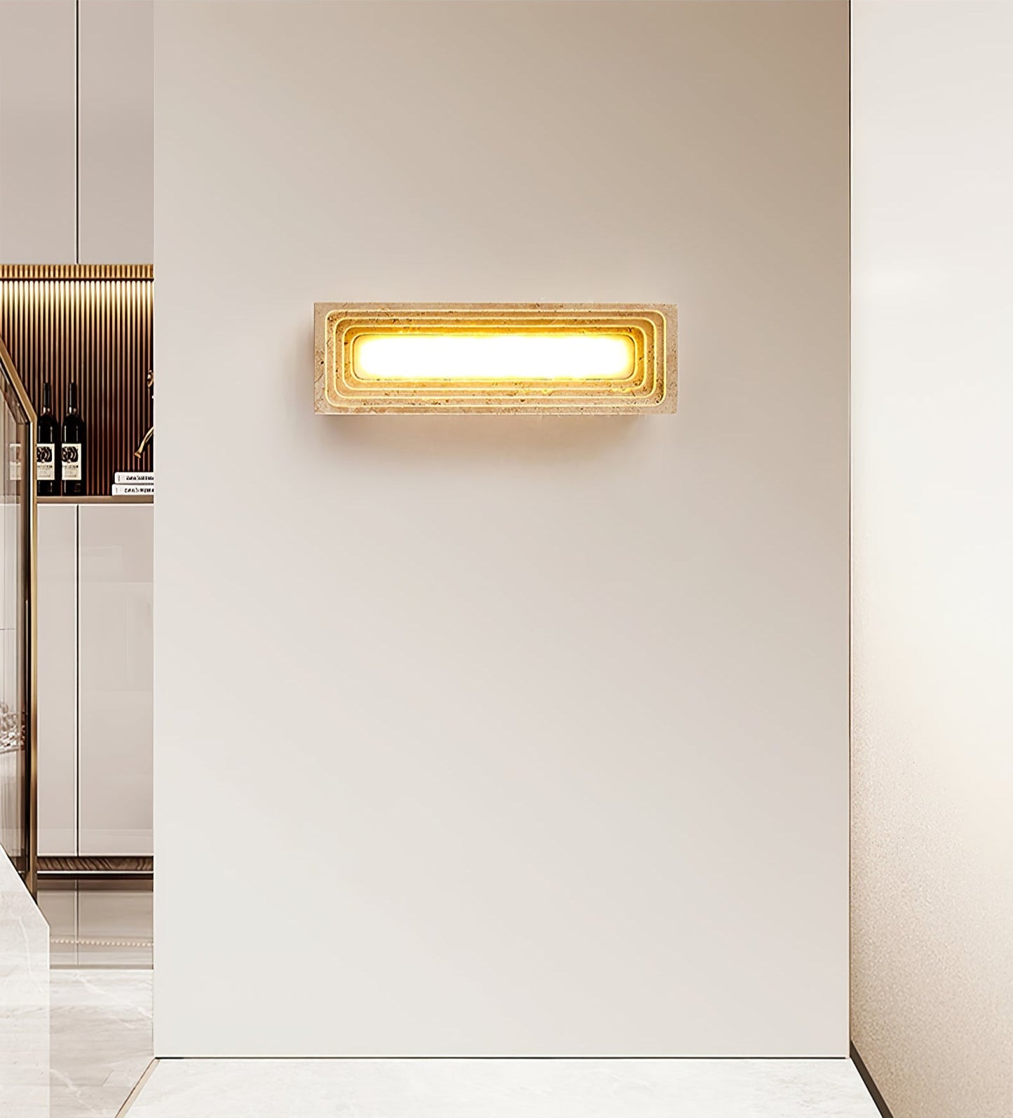 Canyon Travertine Wall Sconce - YIOSI