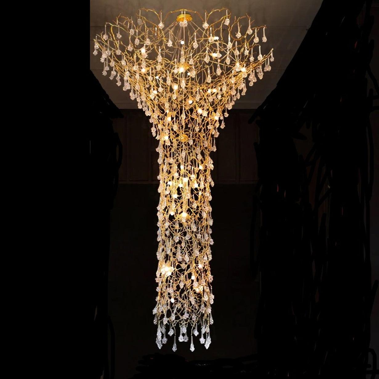 Tree Branch Staircase Chandelier - YIOSI
