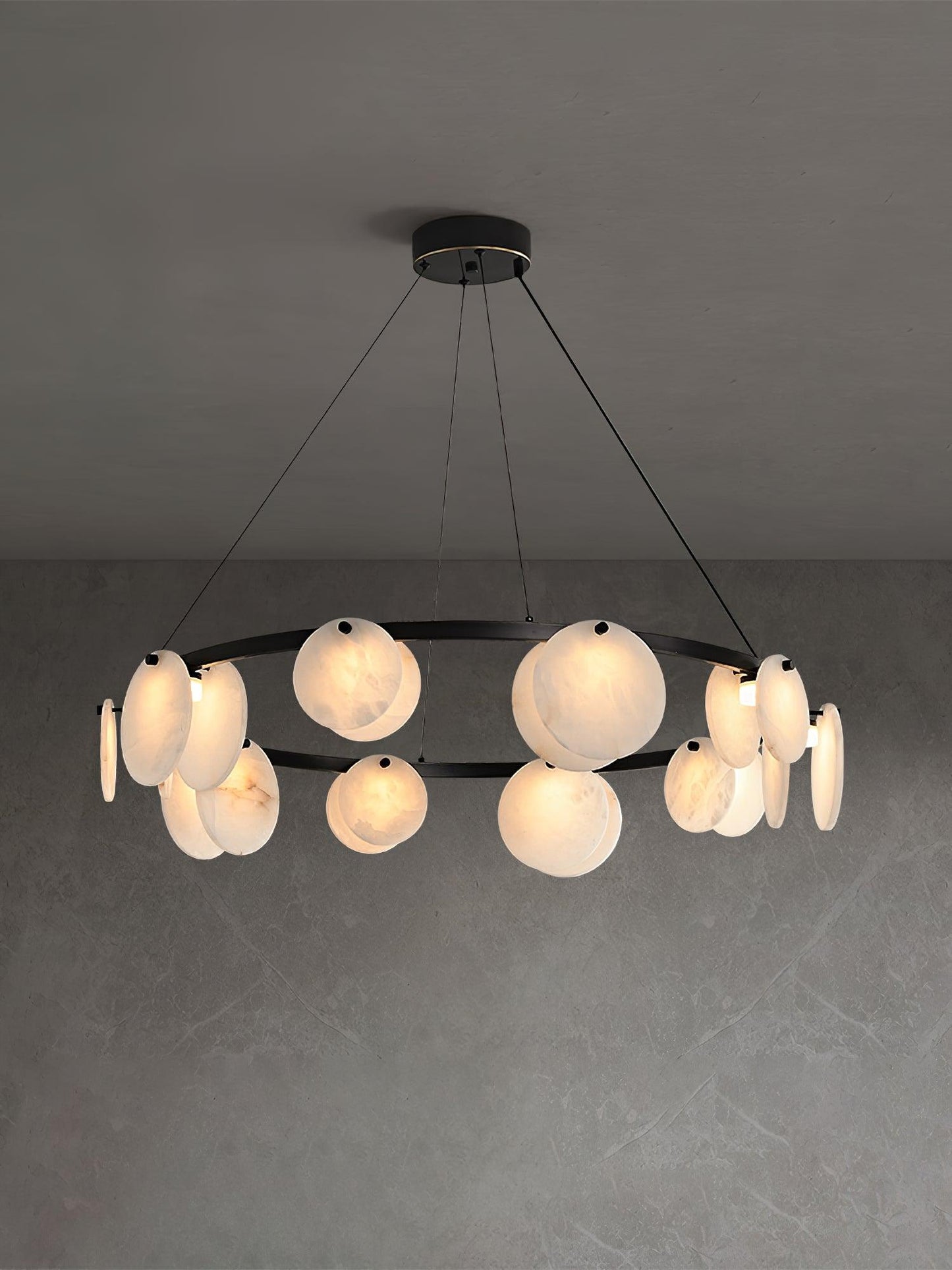 Trinidad Alabaster Chandelier - YIOSI