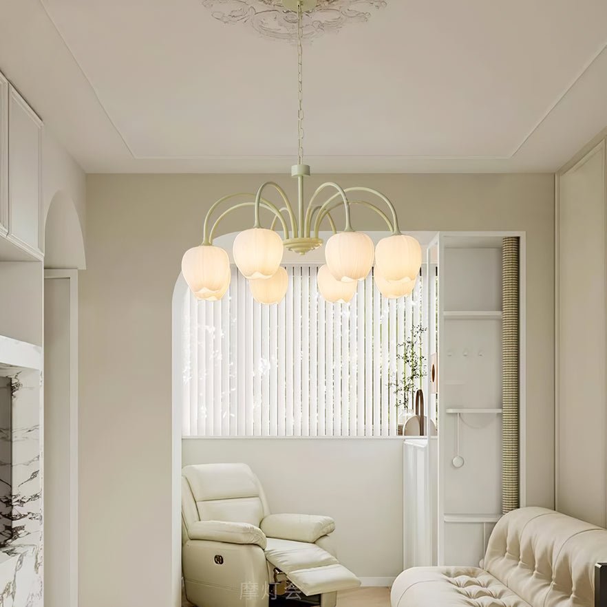 Tulip Matcha Chandelier - YIOSI