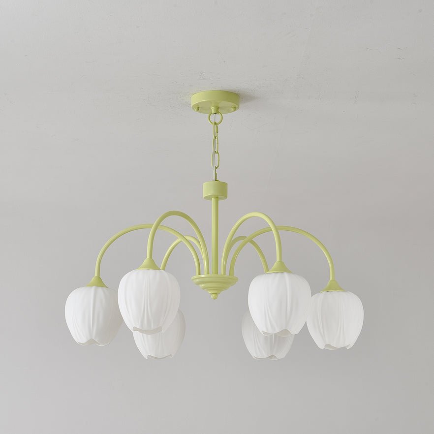 Tulip Matcha Chandelier - YIOSI