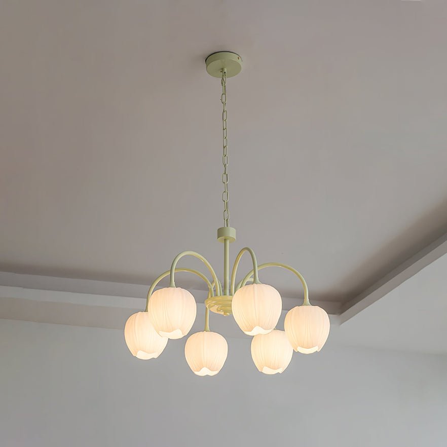 Tulip Matcha Chandelier - YIOSI