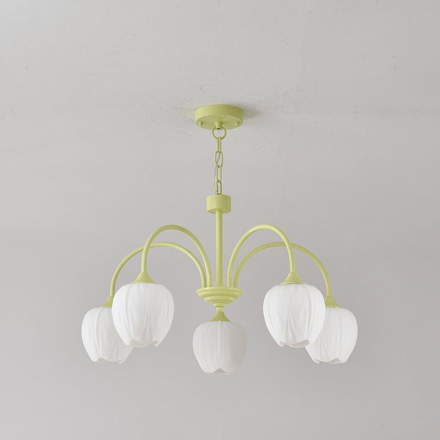 Tulip Matcha Chandelier - YIOSI