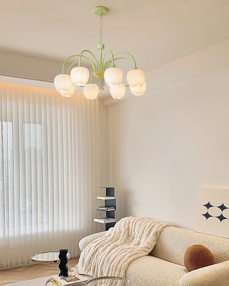 Tulip Matcha Chandelier - YIOSI