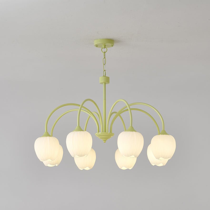 Tulip Matcha Chandelier - YIOSI