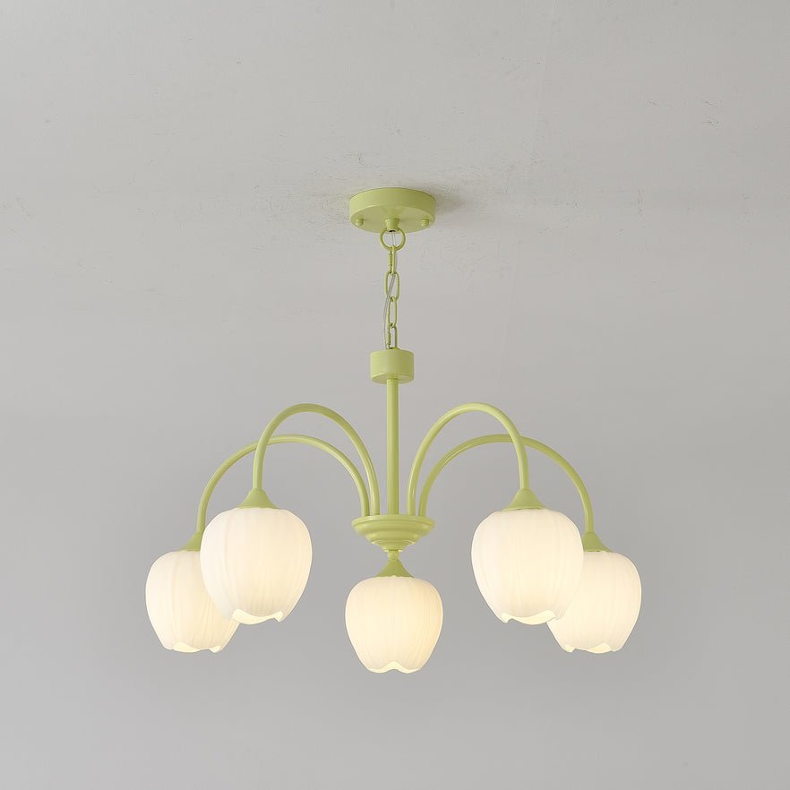 Tulip Matcha Chandelier - YIOSI