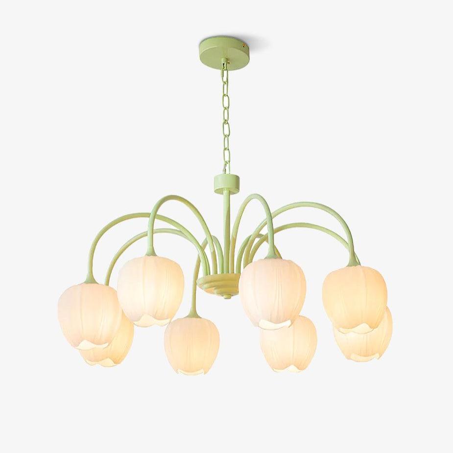 Tulip Matcha Chandelier - YIOSI