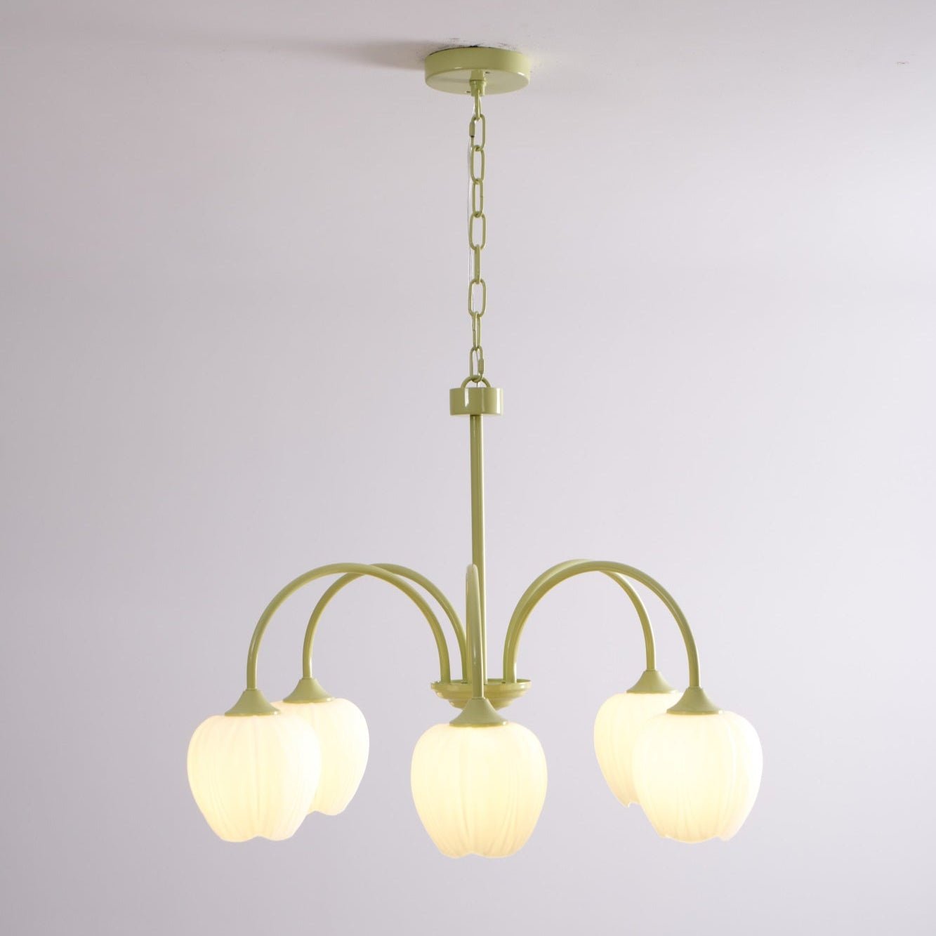 Tulip Matcha Chandelier - YIOSI