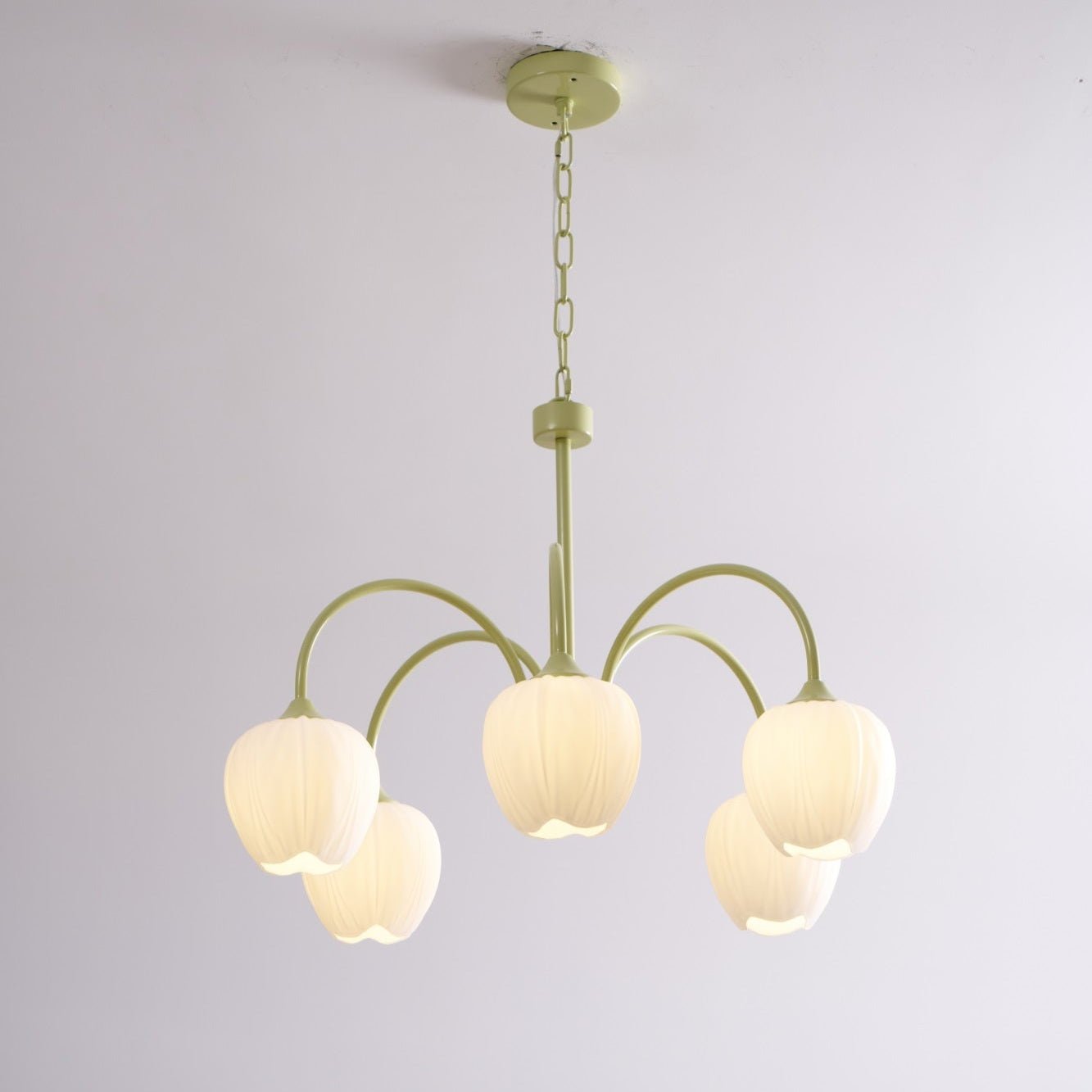 Tulip Matcha Chandelier - YIOSI
