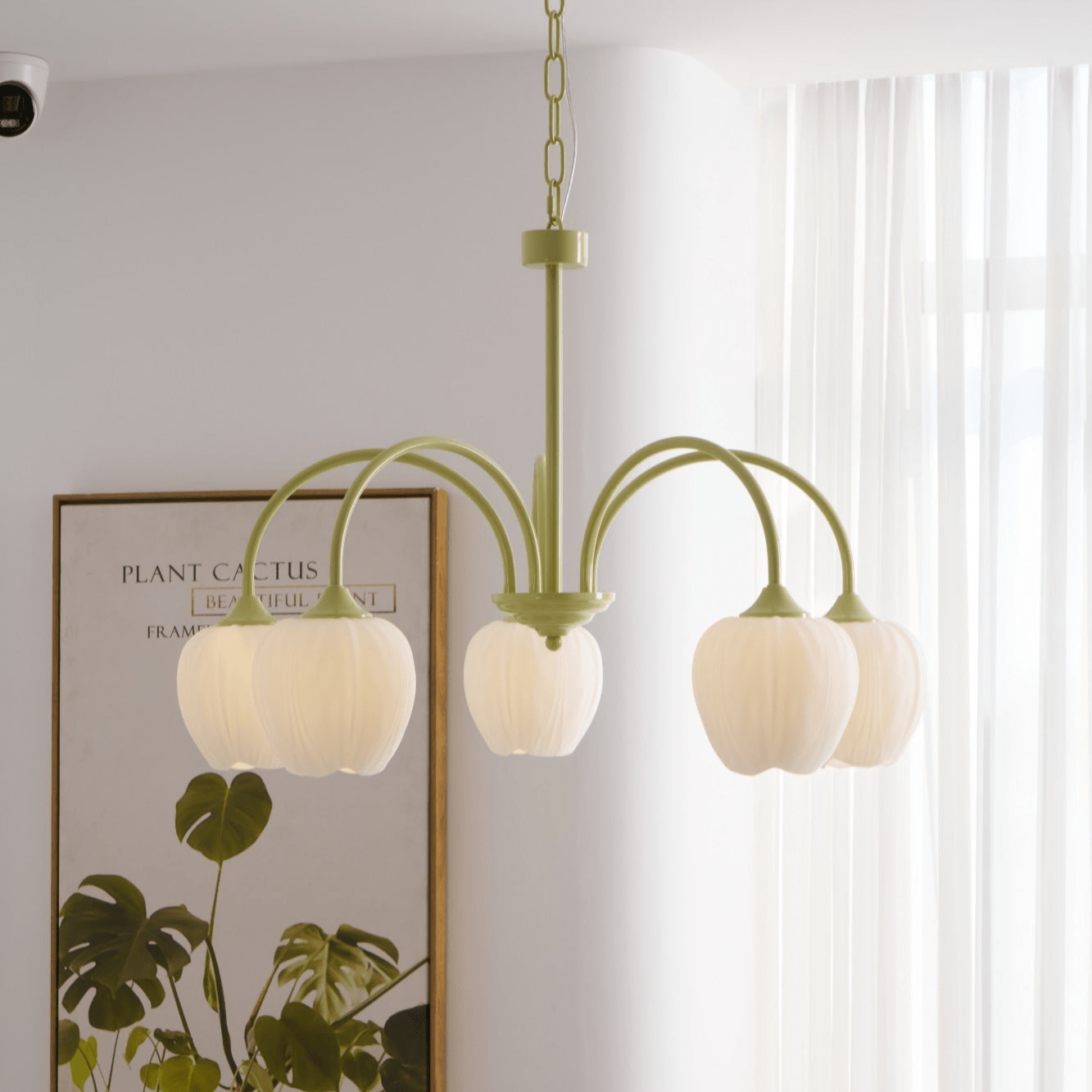 Tulip Matcha Chandelier - YIOSI