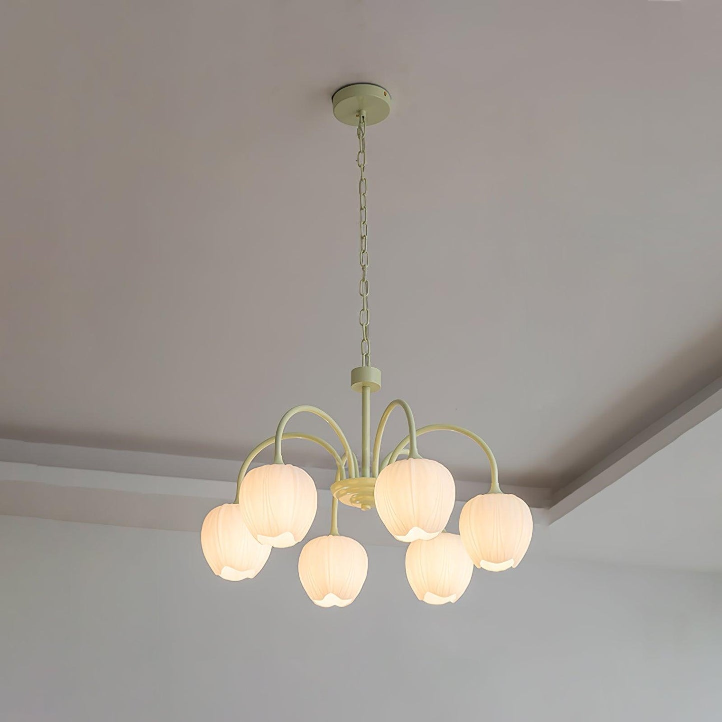 Tulip Matcha Chandelier - YIOSI