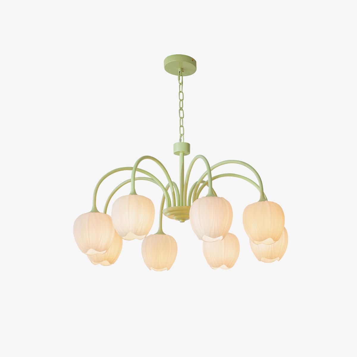Tulip Matcha Chandelier - YIOSI