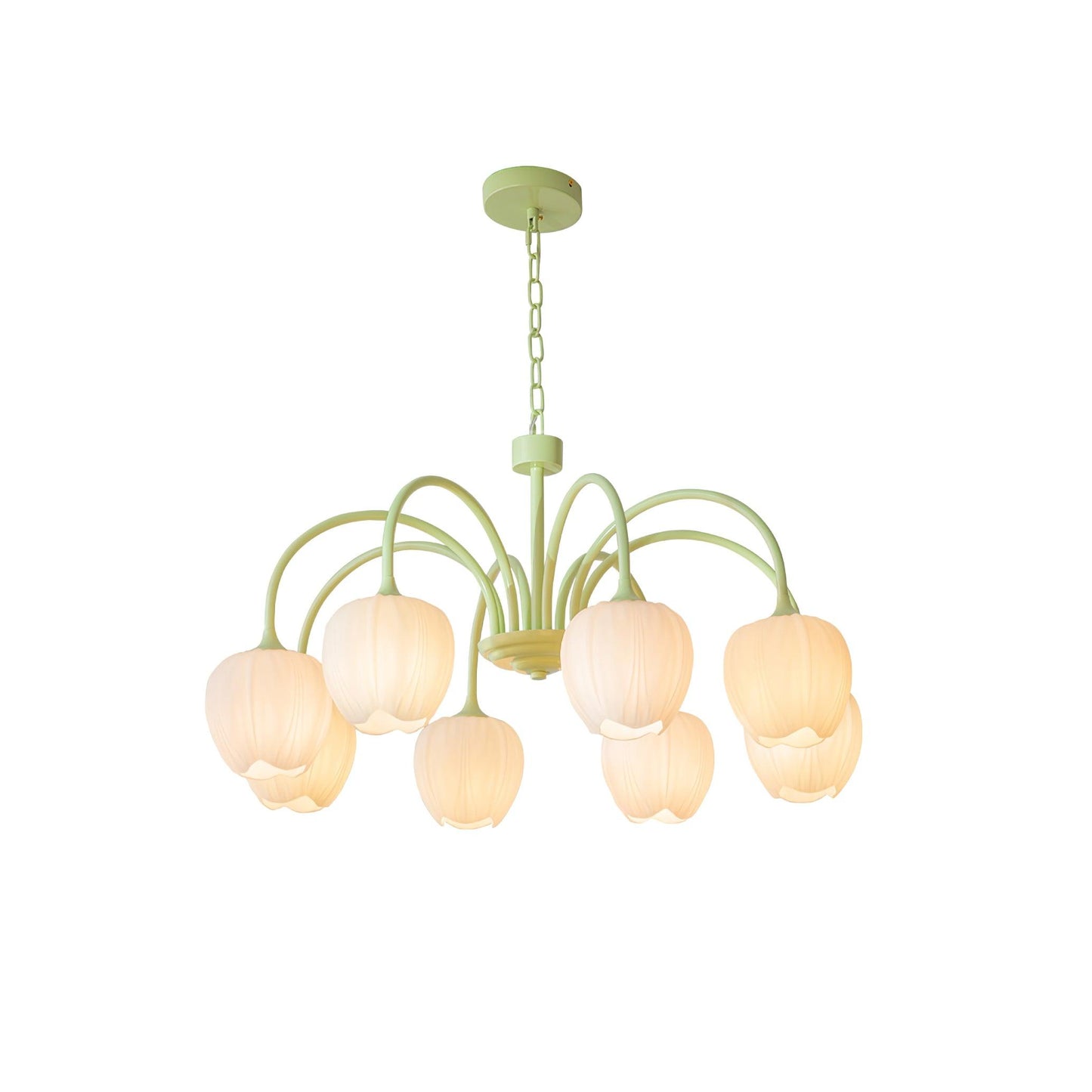 Tulip Matcha Chandelier - YIOSI