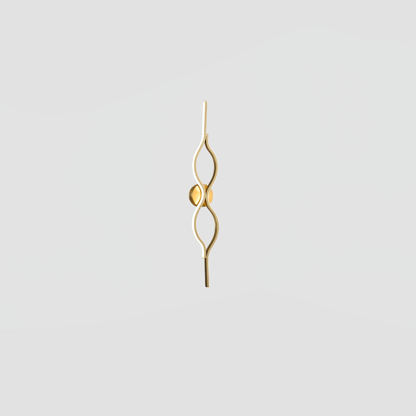 Twist Brass Wall Light - YIOSI