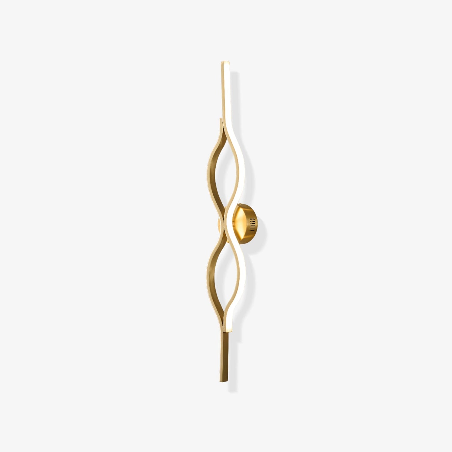 Twist Brass Wall Light - YIOSI