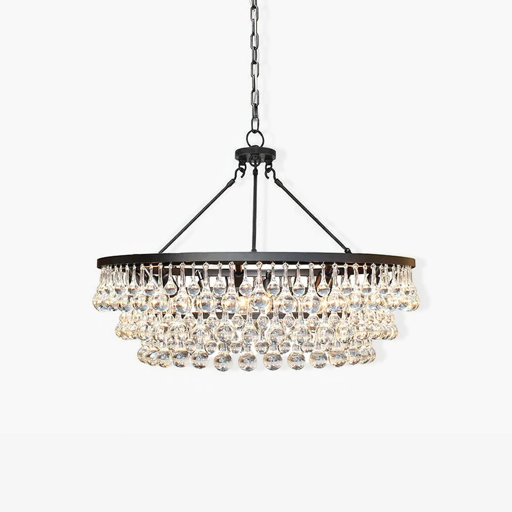 Unique Tiered Crystal Chandelier - YIOSI