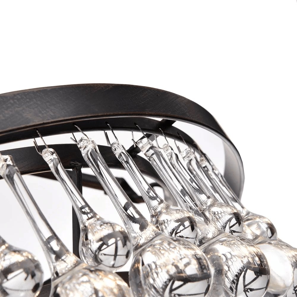 Unique Tiered Crystal Chandelier - YIOSI