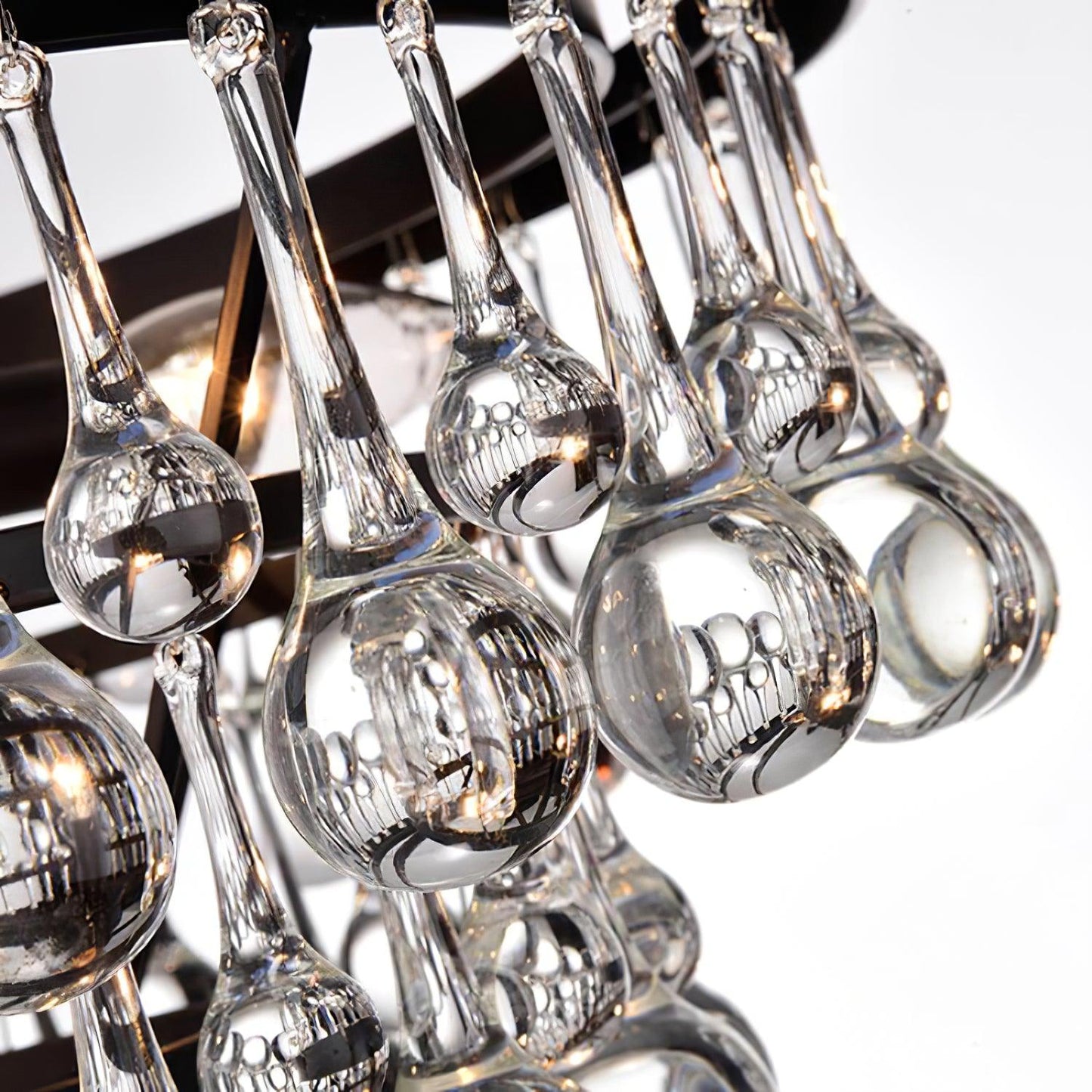 Unique Tiered Crystal Chandelier - YIOSI