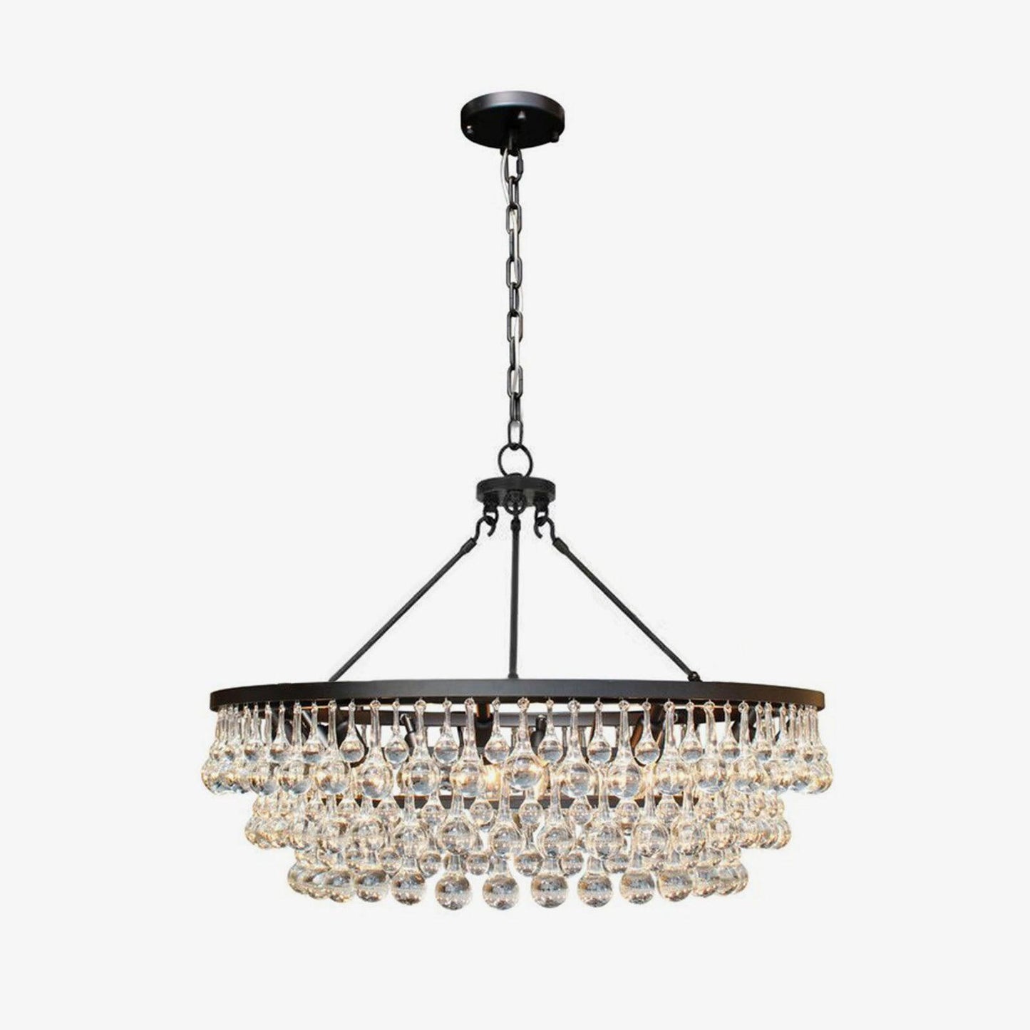 Unique Tiered Crystal Chandelier - YIOSI