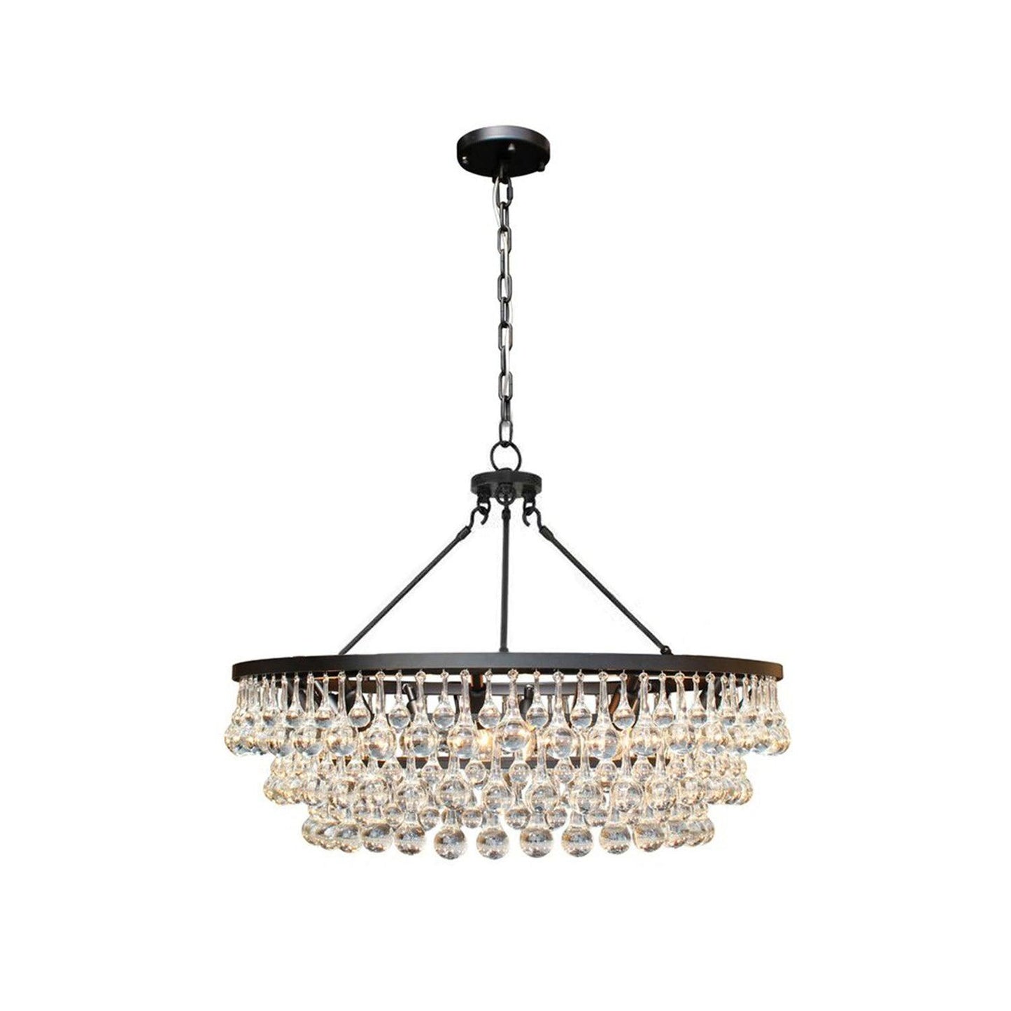 Unique Tiered Crystal Chandelier - YIOSI