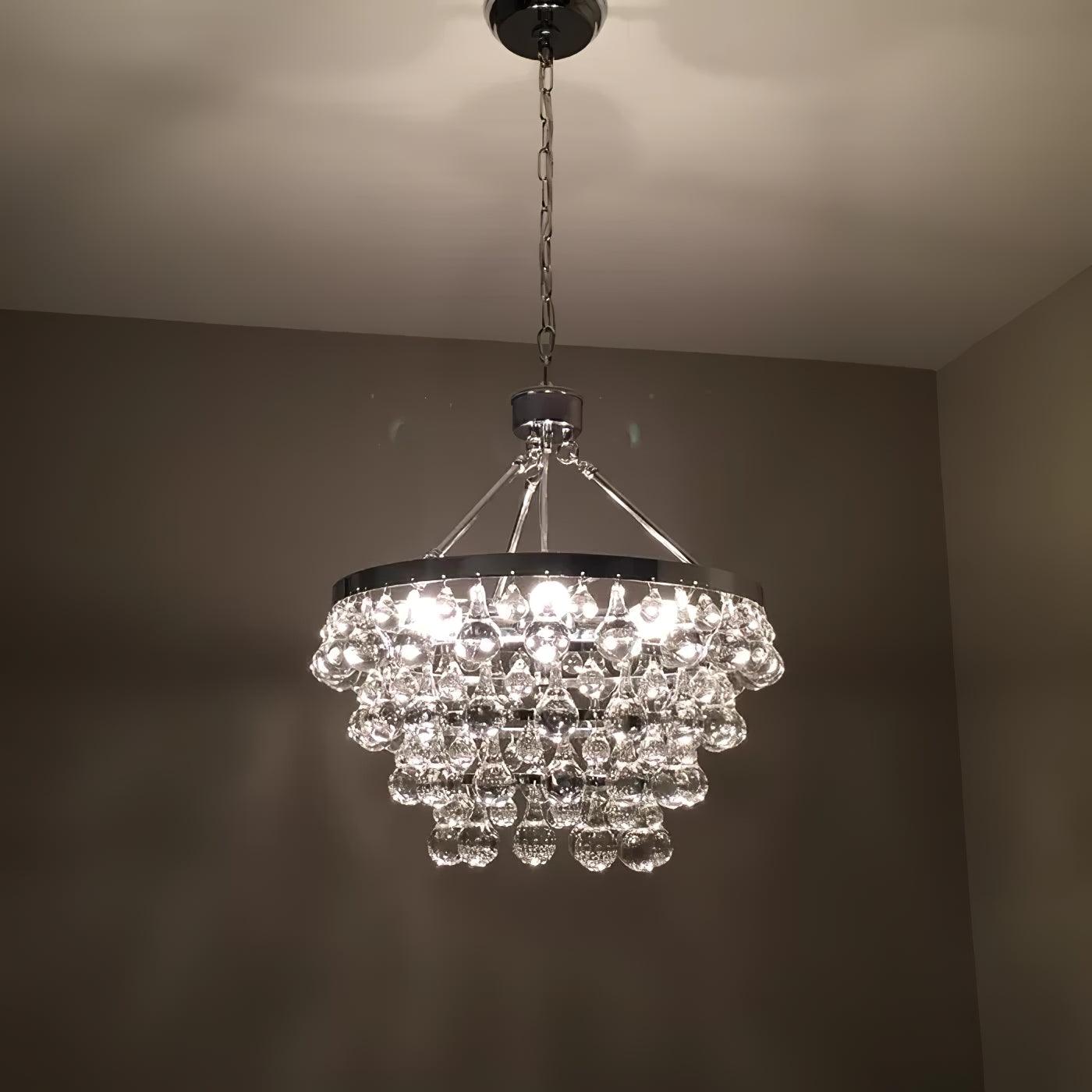Unique Tiered Crystal Chandelier - YIOSI