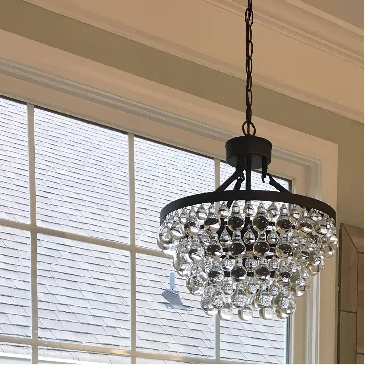Unique Tiered Crystal Chandelier - YIOSI