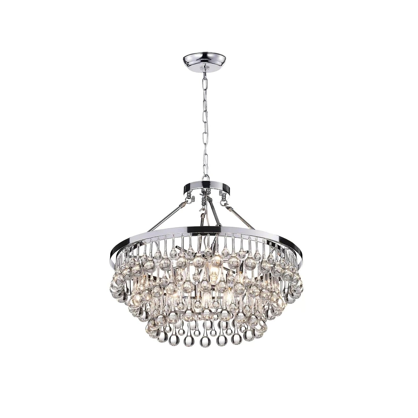 Unique Tiered Crystal Chandelier - YIOSI