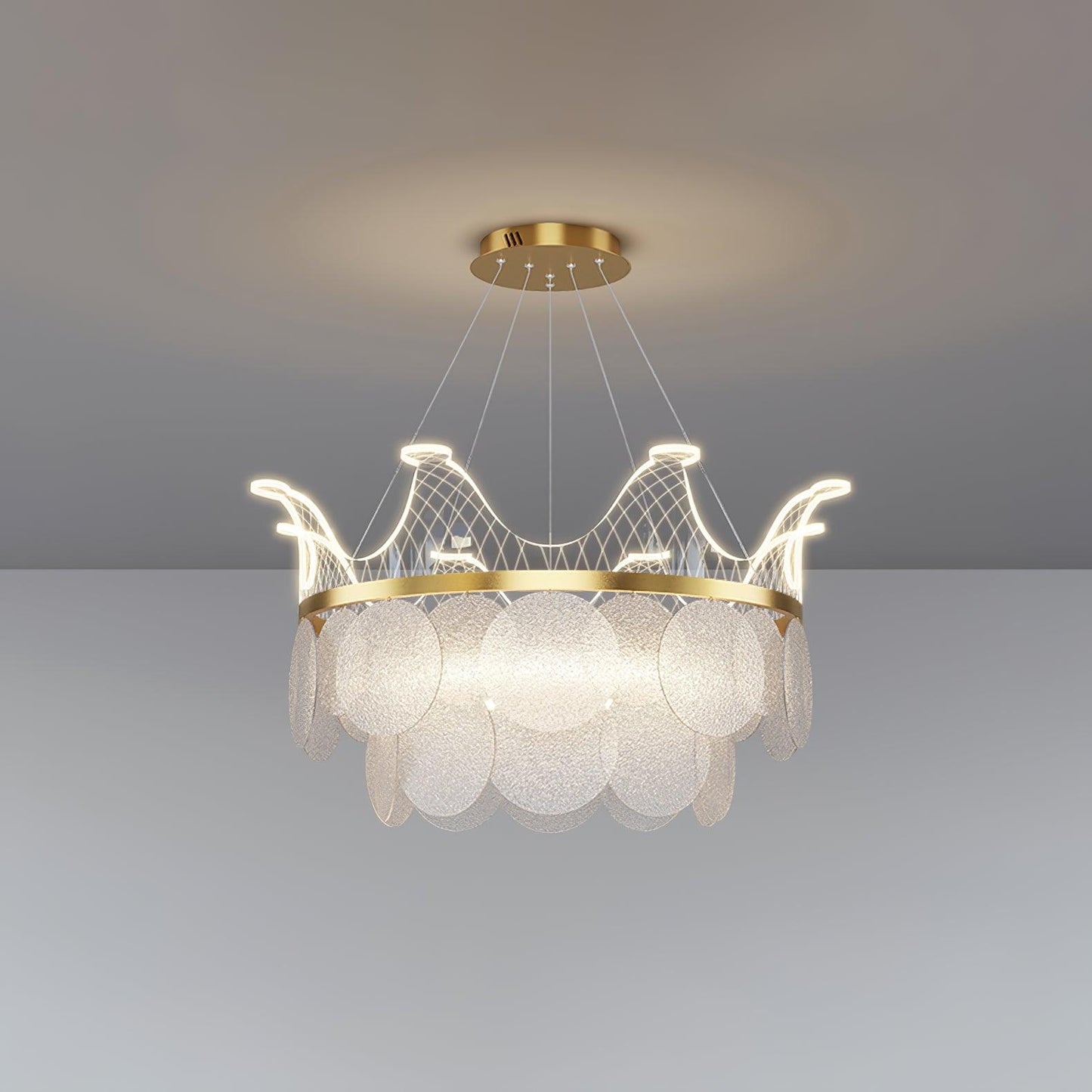 Vassar Crown Chandelier - YIOSI