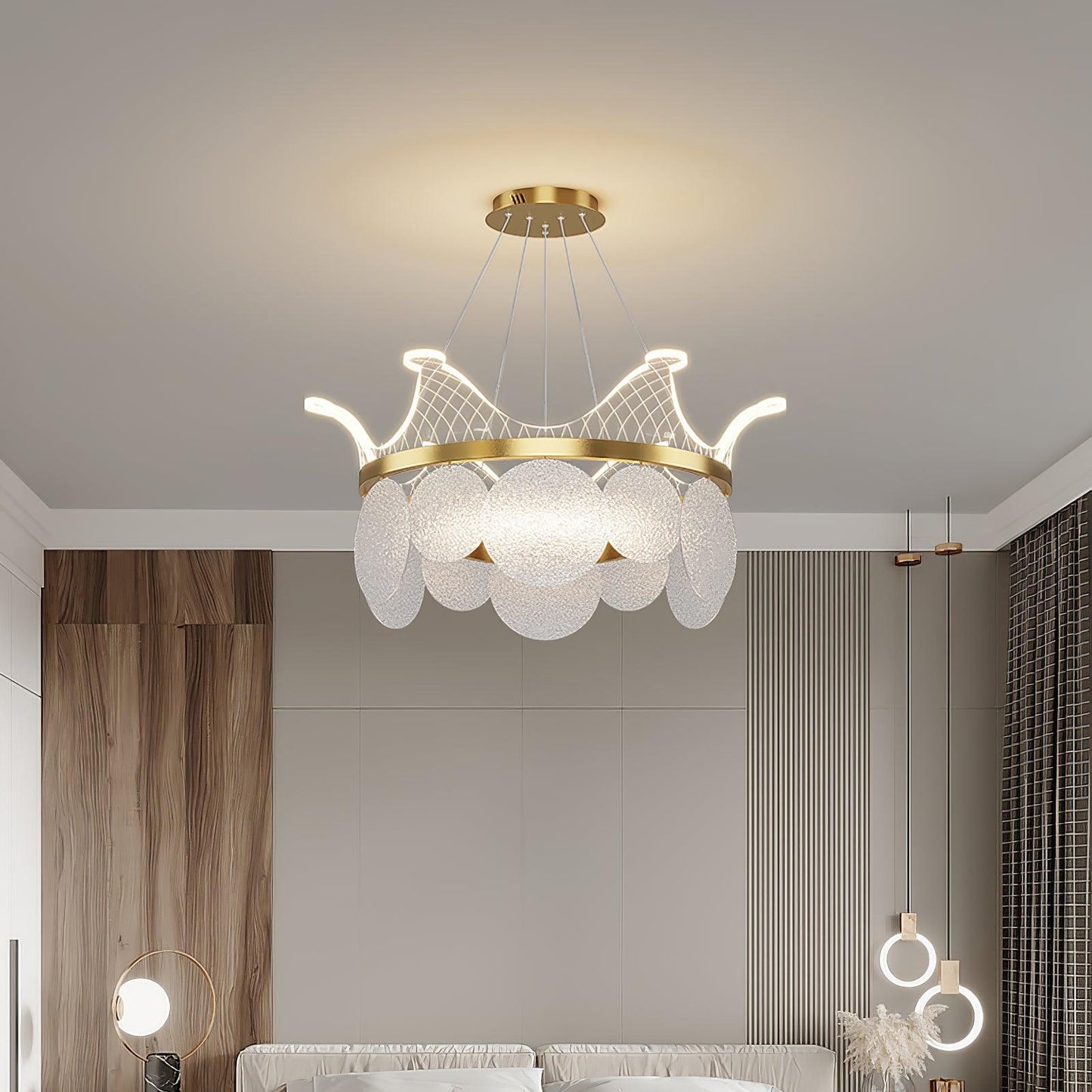 Vassar Crown Chandelier - YIOSI