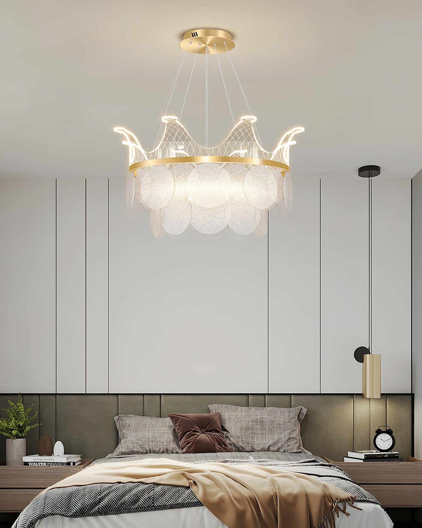 Vassar Crown Chandelier - YIOSI