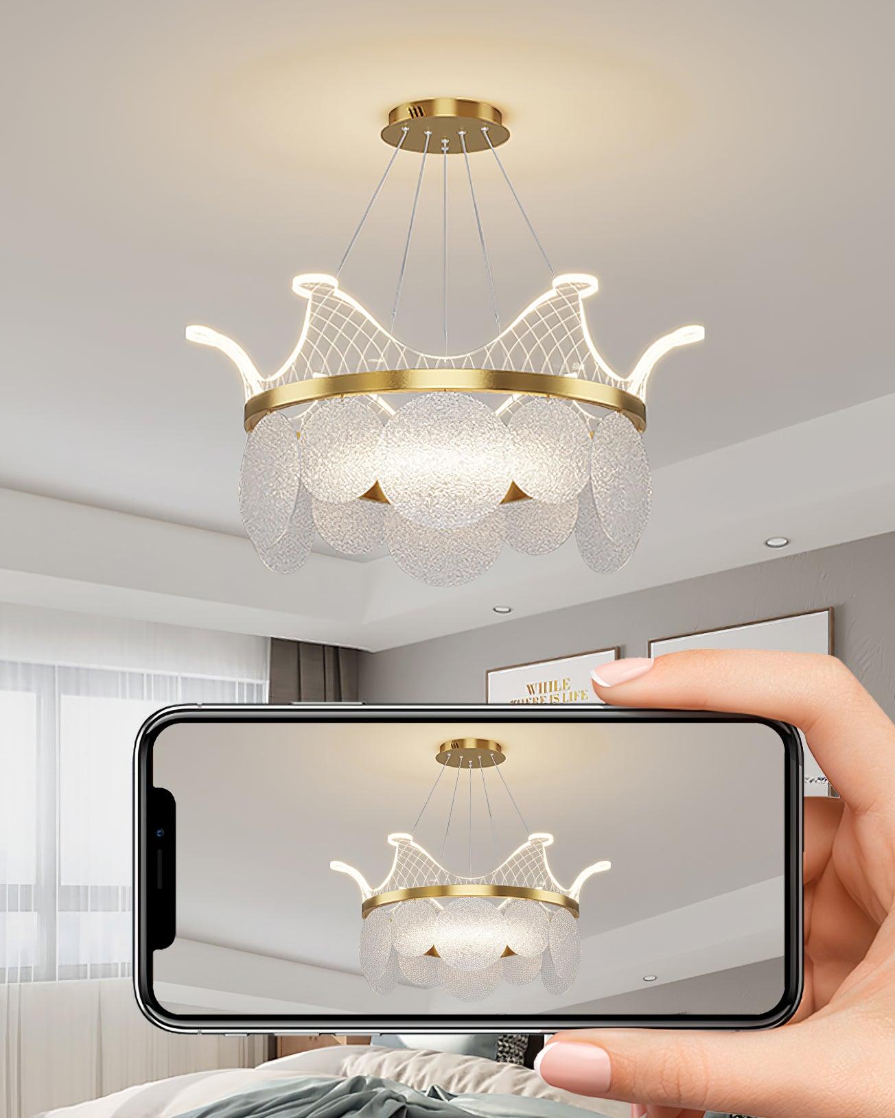 Vassar Crown Chandelier - YIOSI