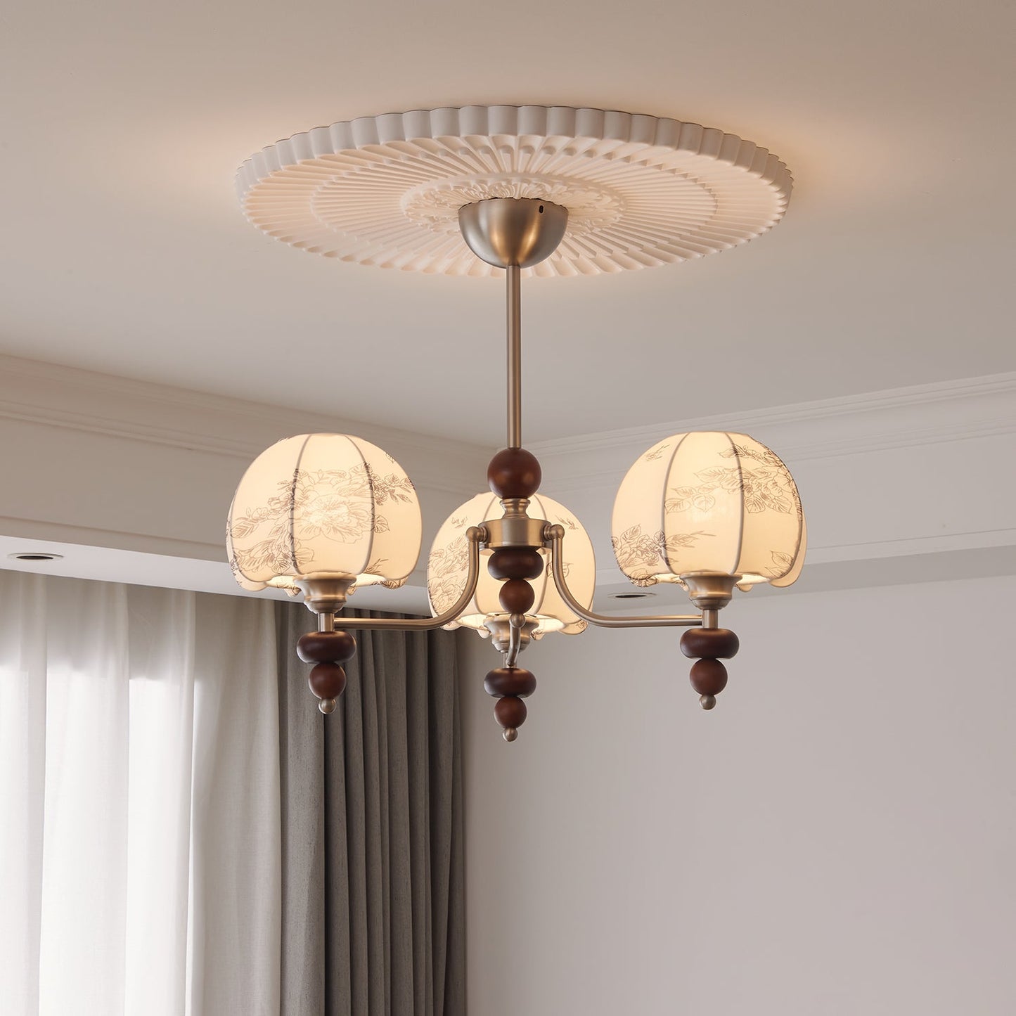 Velvet Petal Chandelier - YIOSI