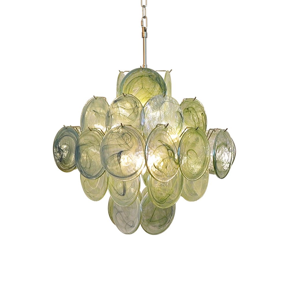 Verdant Bloom Murano Glass Chandelier - YIOSI