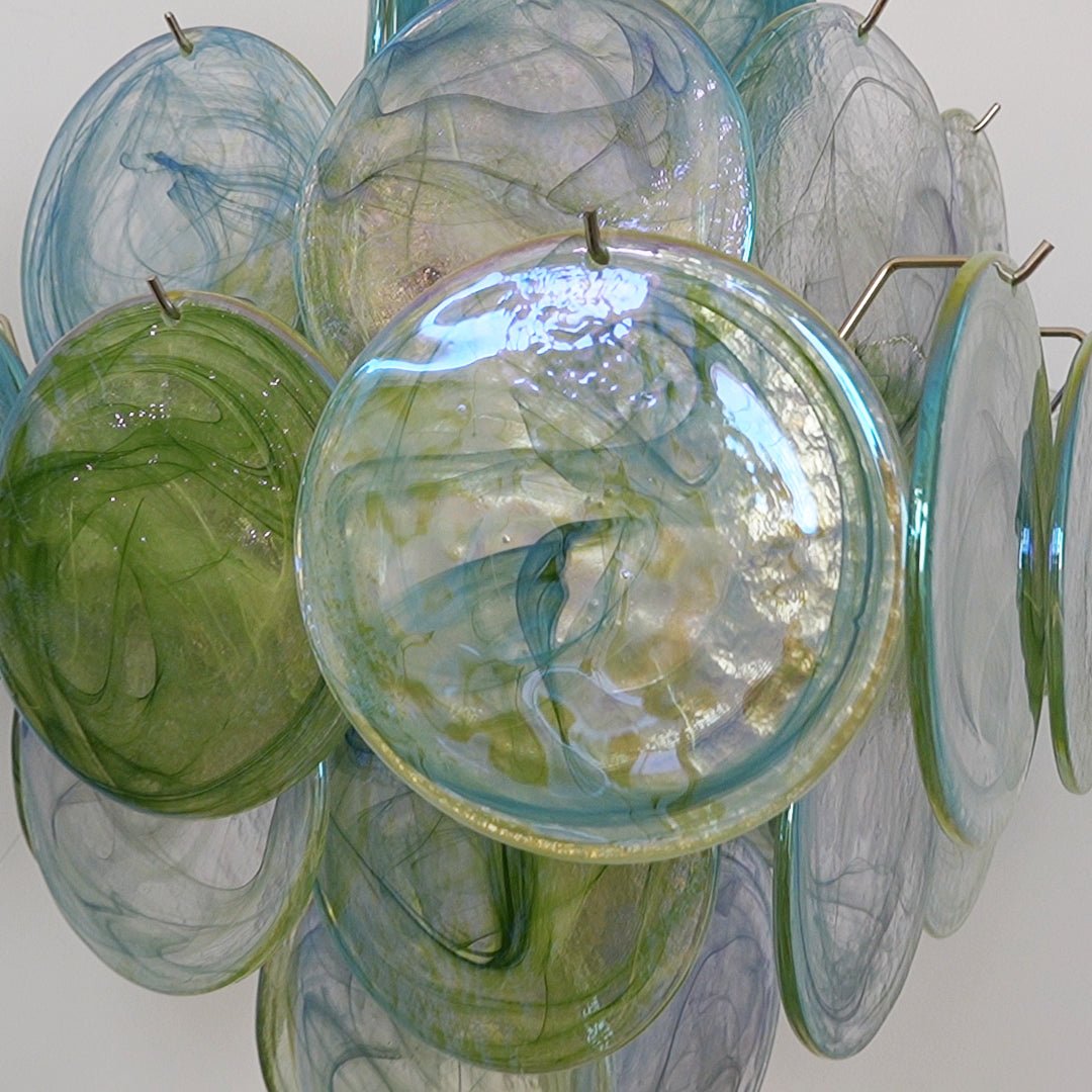 Verdant Bloom Murano Glass Chandelier - YIOSI