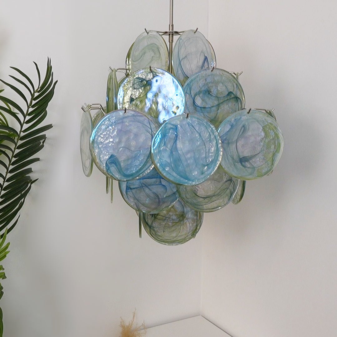 Verdant Bloom Murano Glass Chandelier - YIOSI