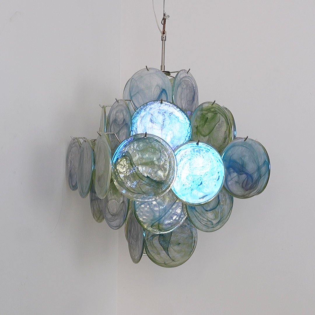 Verdant Bloom Murano Glass Chandelier - YIOSI