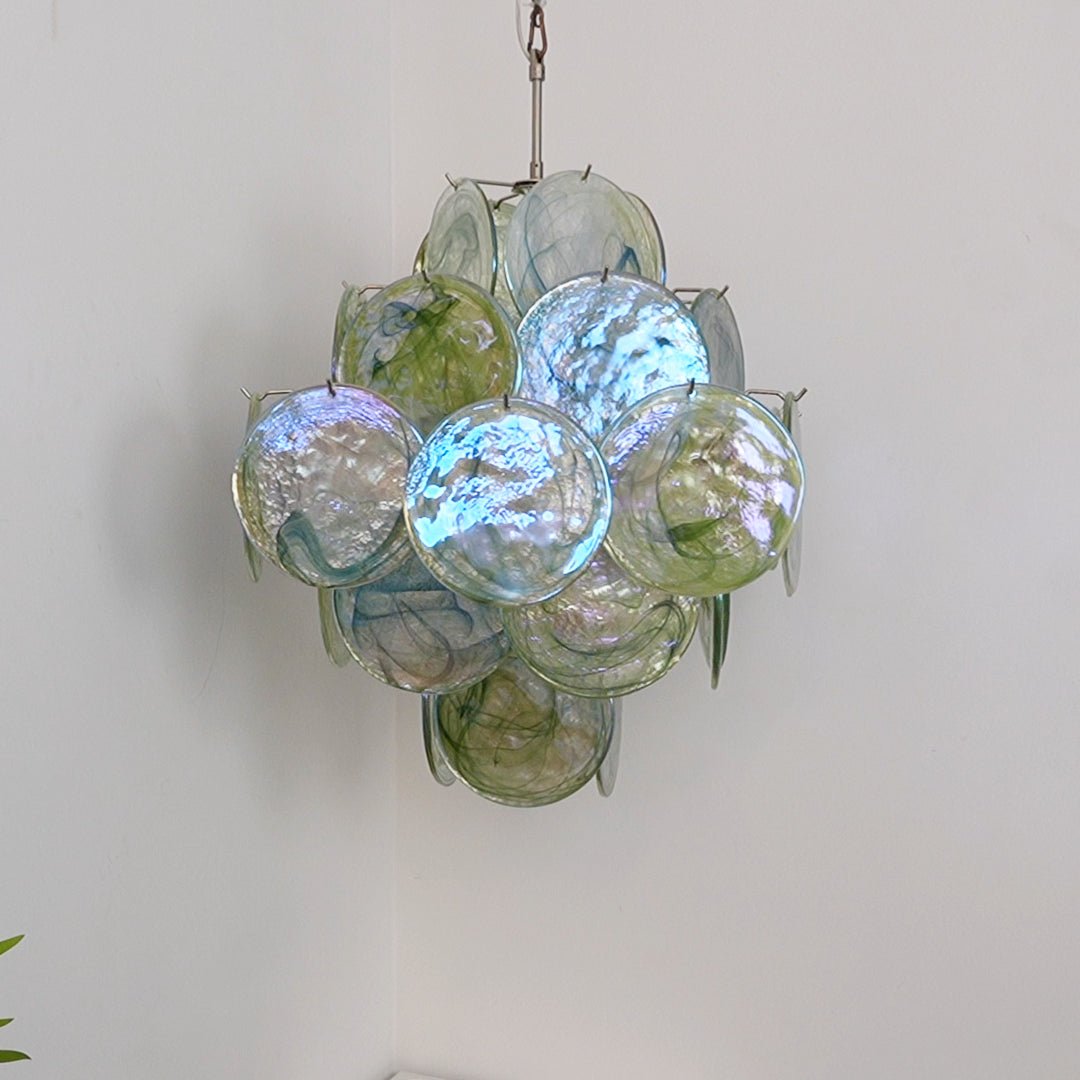Verdant Bloom Murano Glass Chandelier - YIOSI