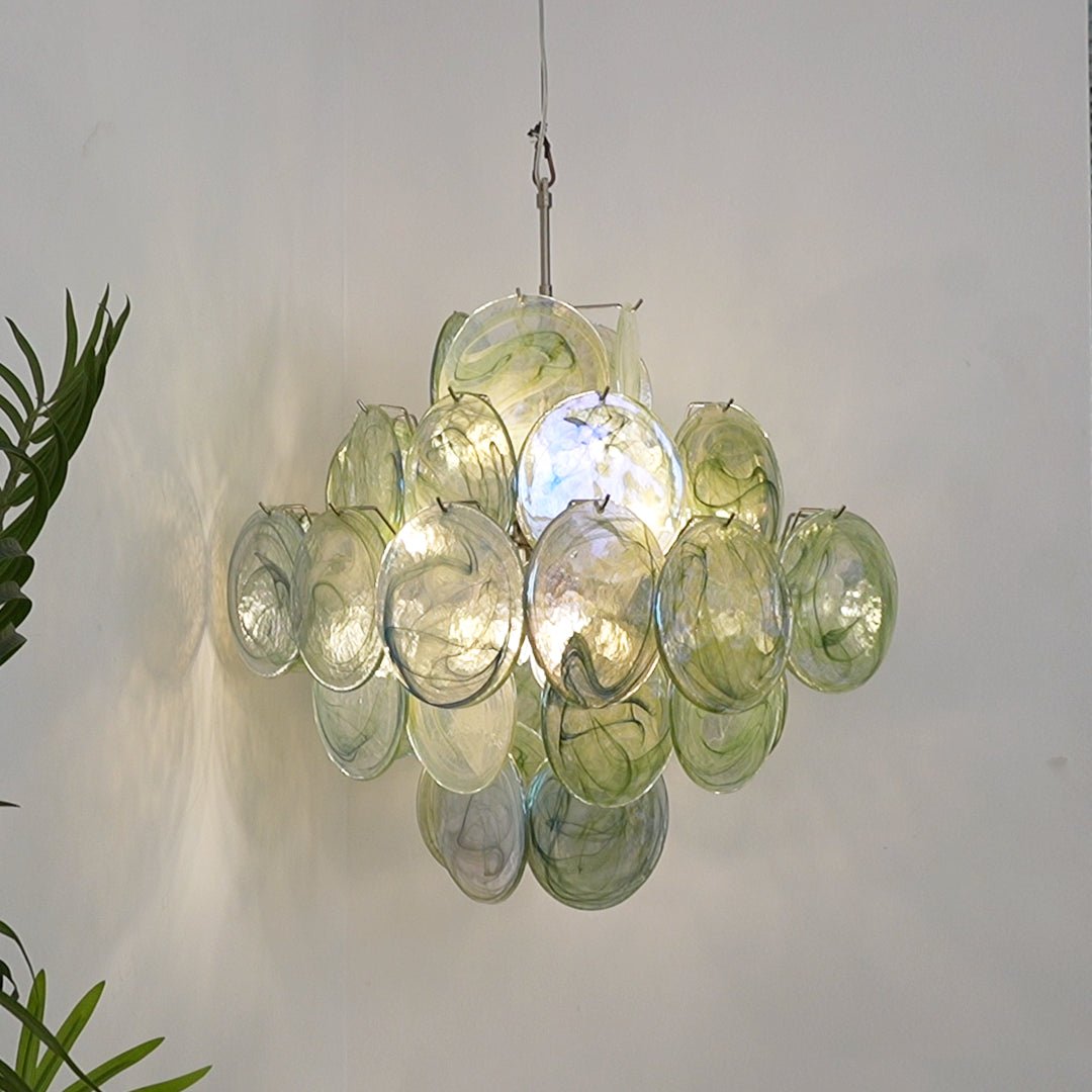 Verdant Bloom Murano Glass Chandelier - YIOSI