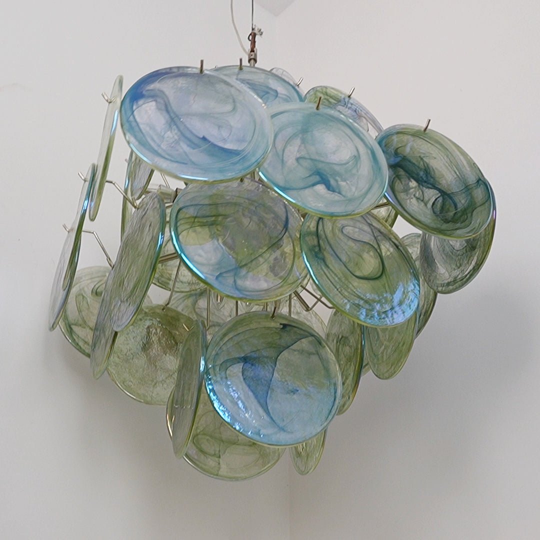 Verdant Bloom Murano Glass Chandelier - YIOSI
